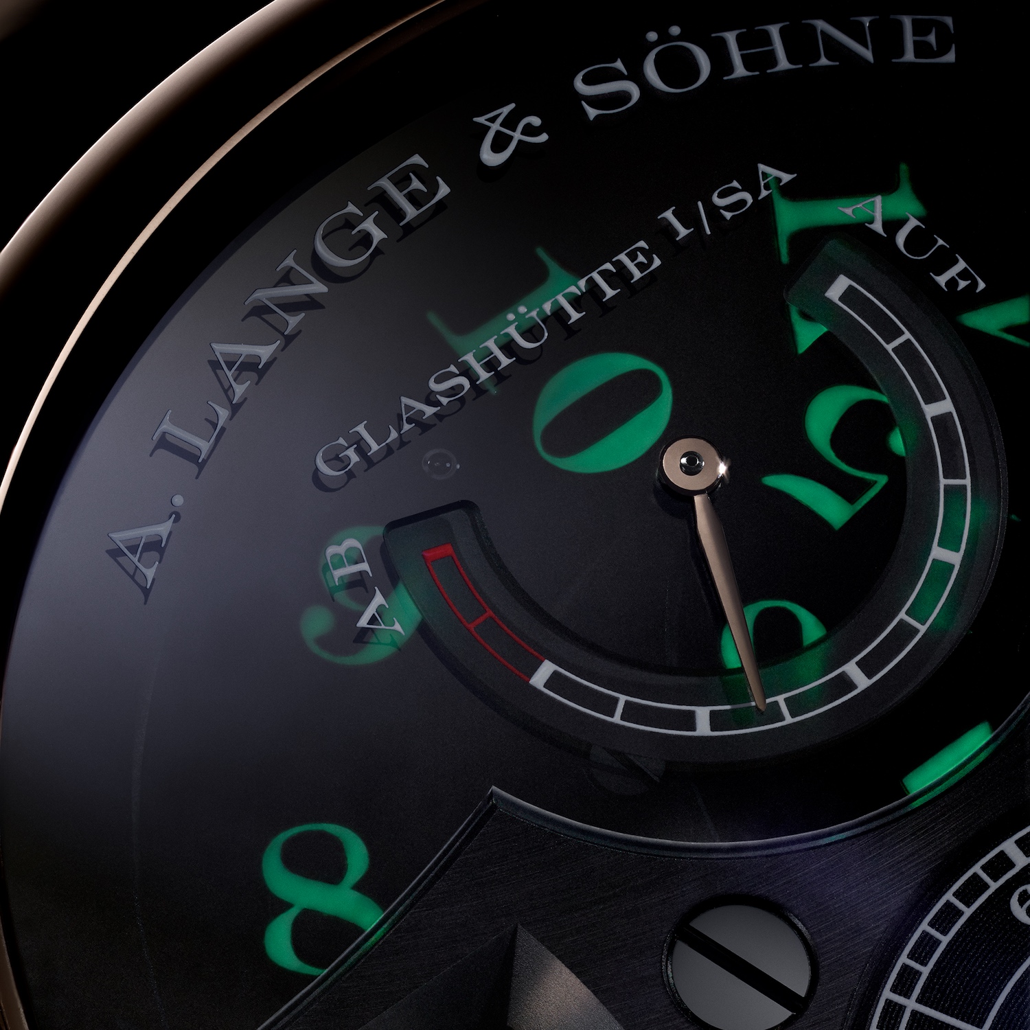 A. Lange & Söhne Zeitwerk Honeygold 'Lumen’